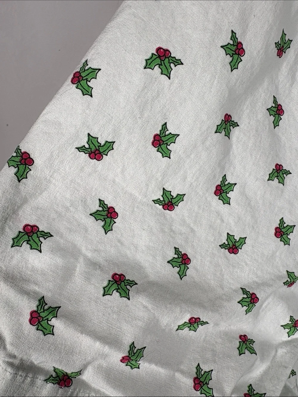 J.Crew White Holly Print Short-Sleeve Button-Up Shirt size XXL